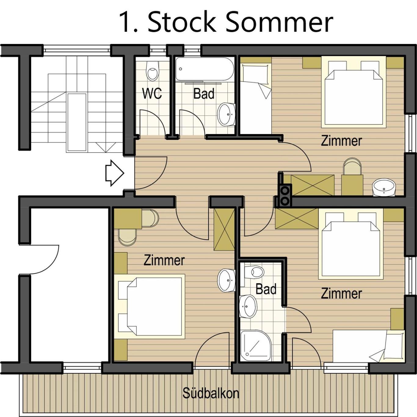 Haus Schoenjochl By Chatel Reizen Hotel Fiss Room photo